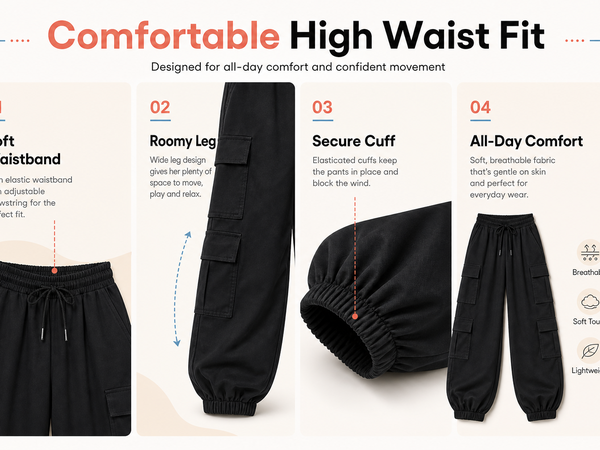 Comfortable High Waist Fit mobile